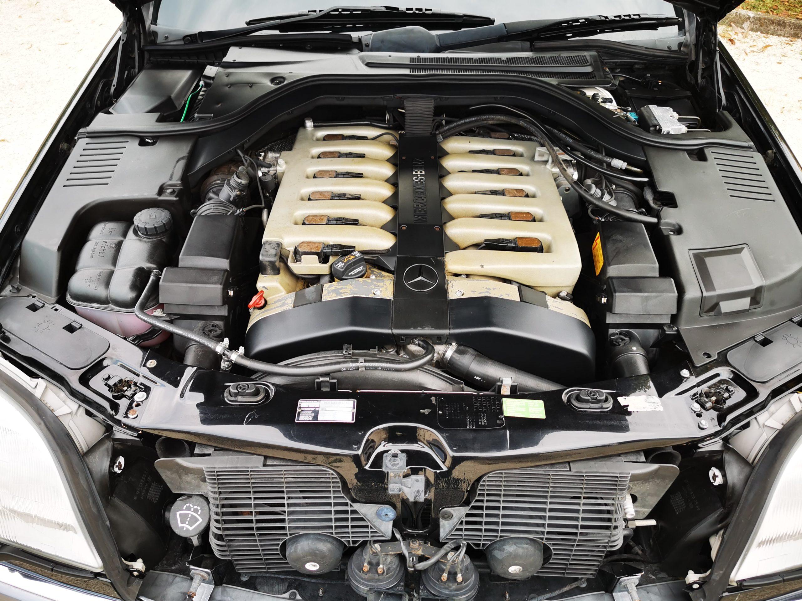 Mercedes S Coupè motore